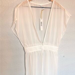 NWT Sheer Swimsuit Coverup